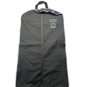 WallyBags 40″ Black Deluxe Carry-On Garment Bag WallyLock Hanger Clamp Black